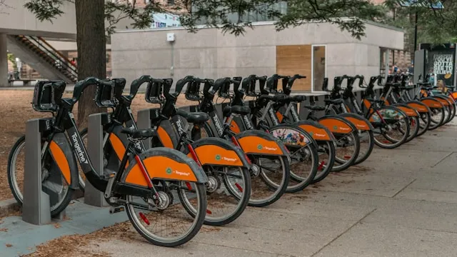 Bike Share Toronto - bike pickup